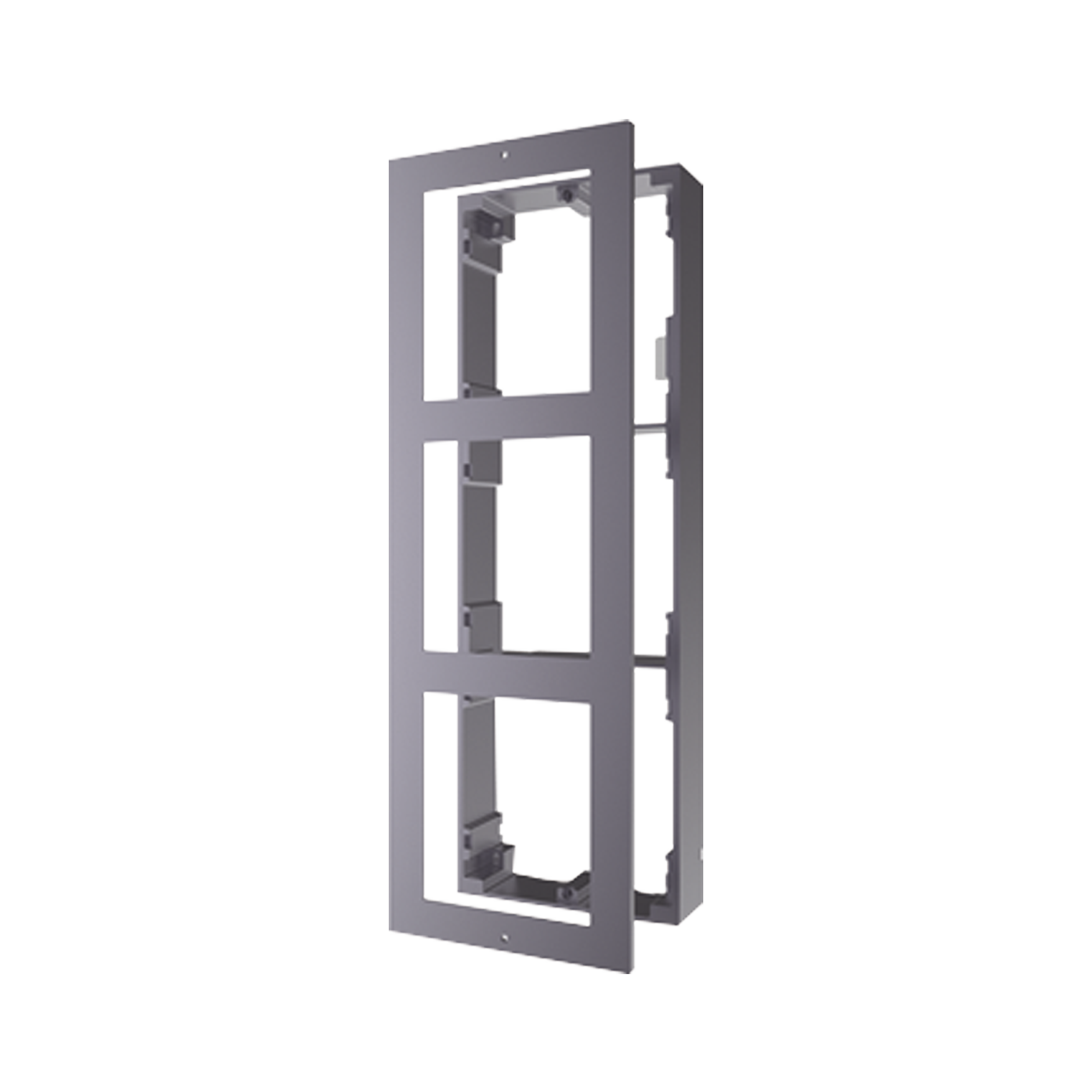 Base de 3 Espacios para Videoportero IP Hikvision / InstalaciÃ³n en SUPERFICIE