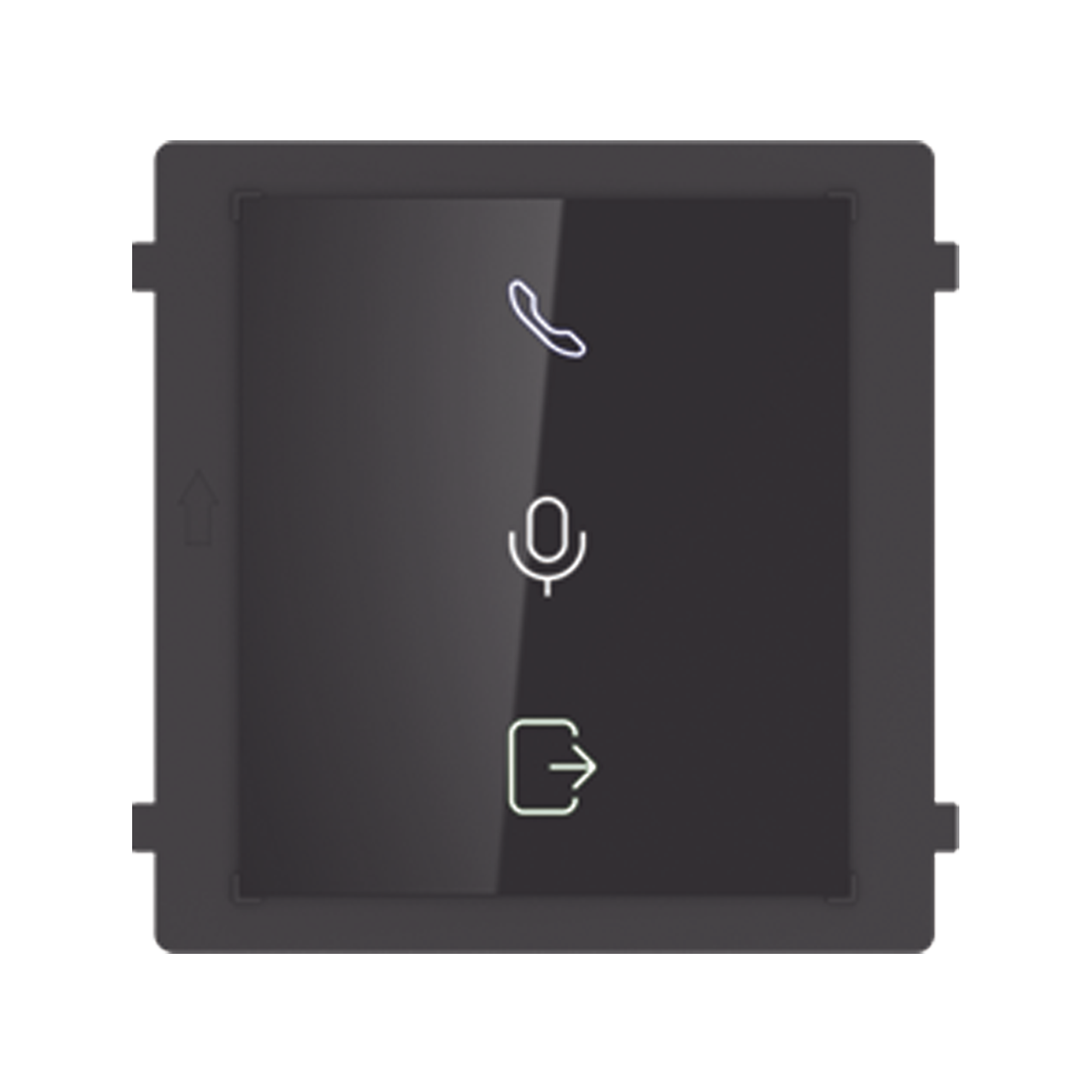 Modulo para Indicar RecepciÃ³n de Llamada / Apertura de Puerta o Audio Bidireccional en Videoportero IP Modular