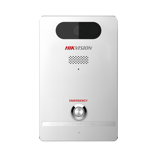 EstaciÃ³n de Alarma de PÃ¡nico / CÃ¡mara de 4 Megapixel / MicrÃ³fono Integrado / Exterior IP65 / ProtecciÃ³n IK10 / PoE / 10 mts IR  / Entradas y Salidas de Alarma