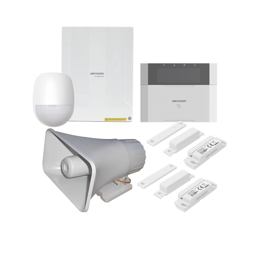 KIT Panel de Alarma  AX HYBRID PRO / 1 Panel HÃ­brido / 1 Teclado LCD / 1 PIR / 2 Contactos MagnÃ©ticos / 1 Sirena de 30 Watts