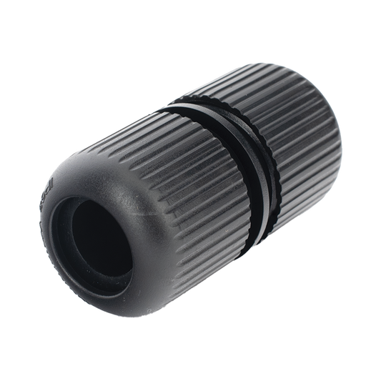 Protector para Exterior IP68 / Adaptador para el Conector Tipo Plug (12 Vcc) en CÃ¡maras epcom / Color Negro / HIKVISION / HiLook