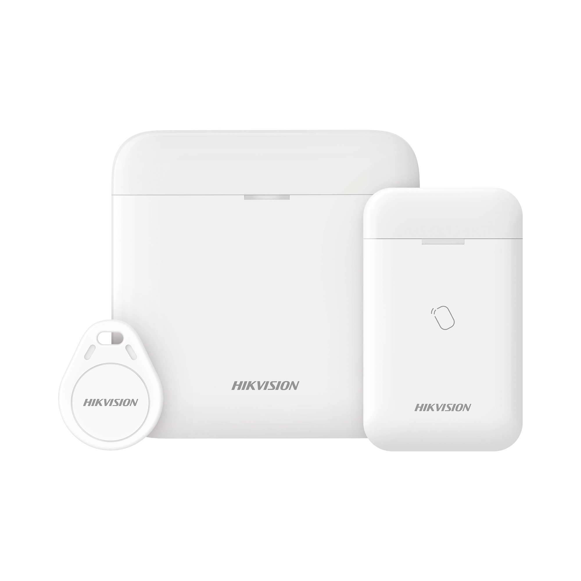 (AX PRO) KIT de Alarma AX PRO con GSM (3G/4G) para RONDINES / Incluye: 1 Hub con bateria de respaldo/ 1 Lector Tag / 1 Tag / Compatible con Hik-Connect P2P