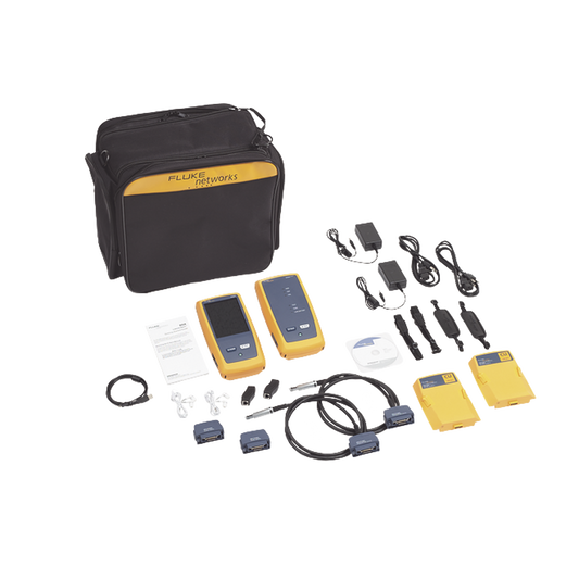 Certificador DSX-5000 para Cable de Cobre Cat5e, Cat6 y Cat6A, PrecisiÃ³n de Nivel V (1 GHz), Con WiFi Integrado y Pantalla LCD de 5.7 in, VersiÃ³n Internacional