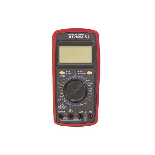 MultÃ­metro Digital Compacto 600 Vcc /  Vca  CATII,  con Pantalla LCD (No incluye BaterÃ­a)