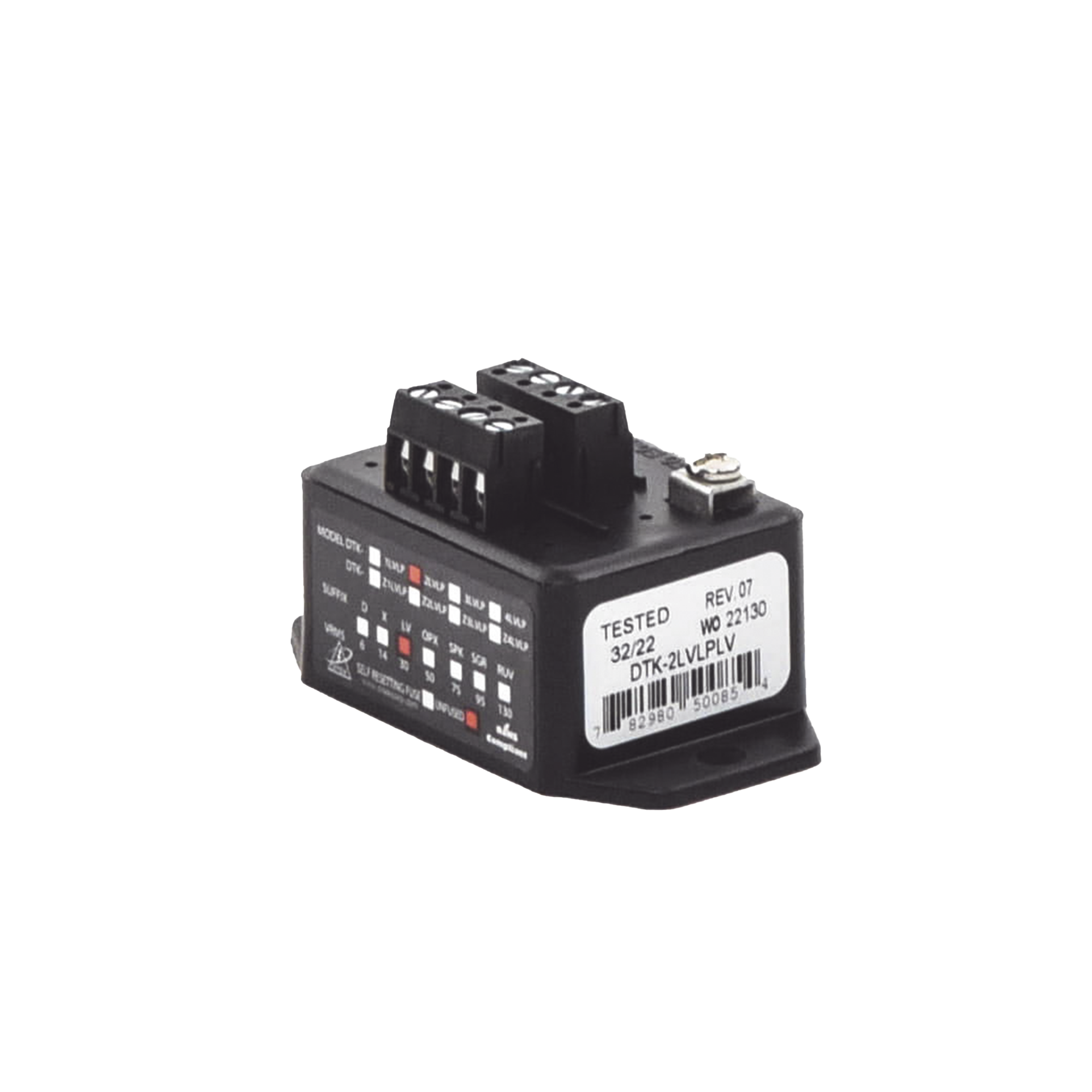 Protector contra Sobretensiones del Circuito de Datos y SeÃ±alizaciÃ³n / Lazos NAC, SLC, IDC, PIV, Paneles de Incendio, Alarma, Altavoces y TelÃ©fonos