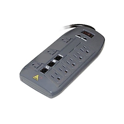 Muliticontacto con ProtecciÃ³n Contra Sobretensiones de 8 Salidas de 120 VCA y Telco, Hasta 6 Transformadores, Control de Acceso, Sistemas de Seguridad, Sistemas de Voceo, Trabajo en Casa