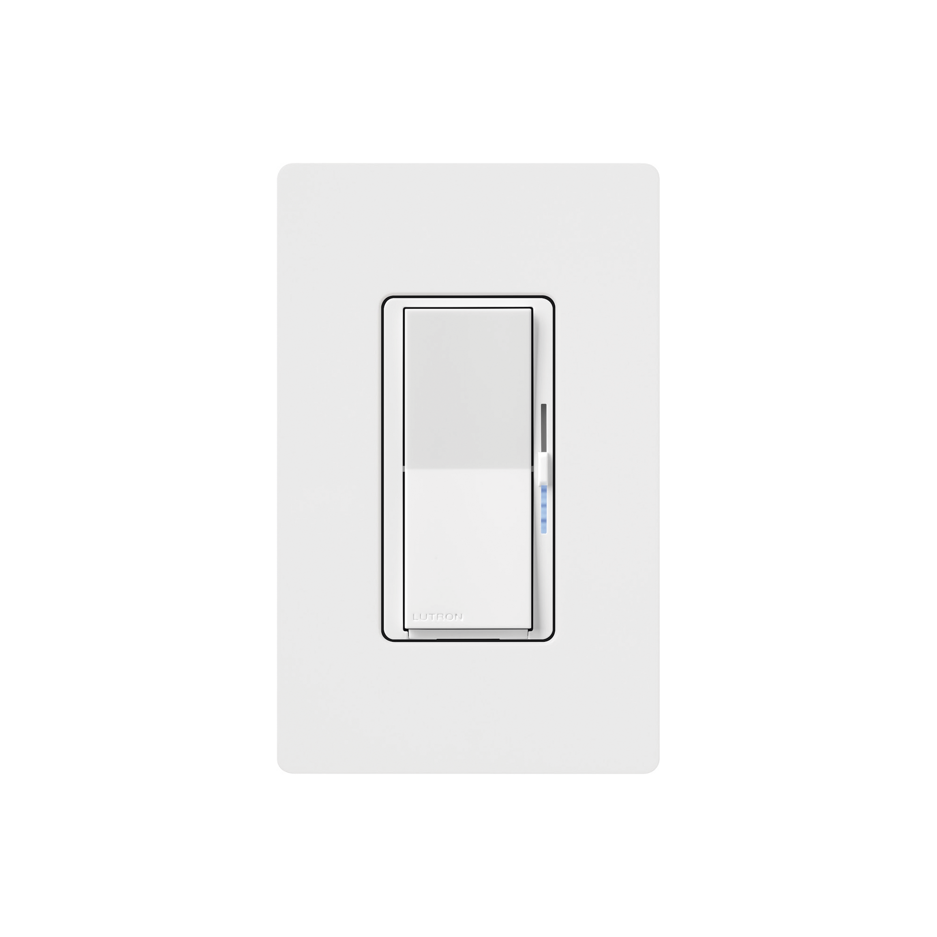 (Caseta Wireless) DIVA Atenuador de pared. Aumenta/Disminuye Intensidad de IluminaciÃ³n.  No requiere cable neutro. 150W LED / 600W INC/HAL