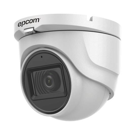 AUDIO POR COAXITRON / Turret TURBOHD 5 Megapixel / Angulo de vision 85.5Â° / Lente 2.8 mm / 30 mts IR EXIR / Exterior IP67 / 4 TecnologÃ­as / dWDR