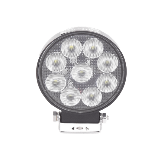Luz de trabajo Ultra brillante, 9 LED, 1180 LÃºmenes, 12-24 Vcd