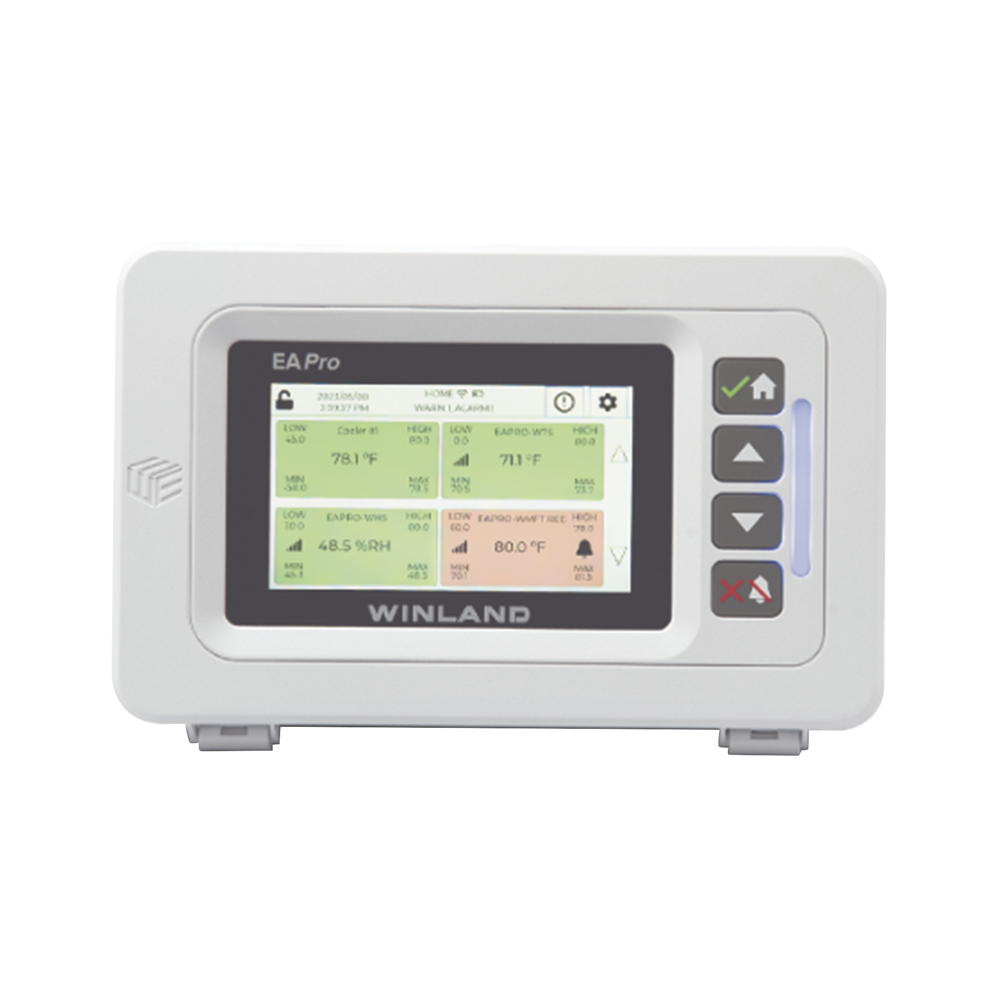 Monitor IP de temperatura de 34 zonas para condiciones crÃ­ticas y extremas, soporta 4 cableadas y 30 inalÃ¡mbricas.
