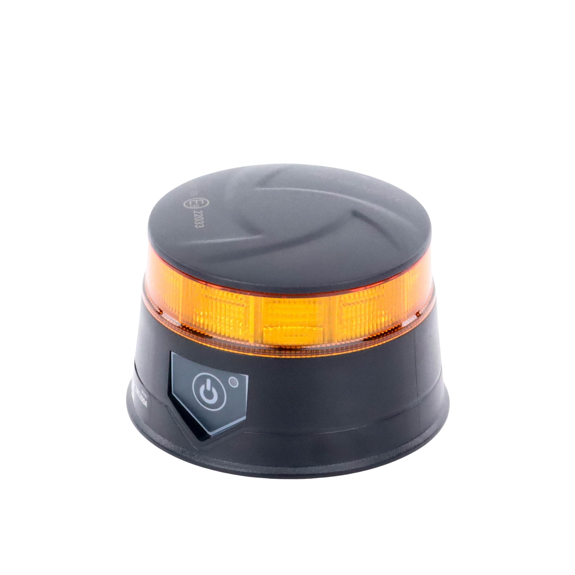 Baliza LED Recargable, Compacta y Discreta, Color Ãmbar, Con Montaje MagnÃ©tico y de SucciÃ³n