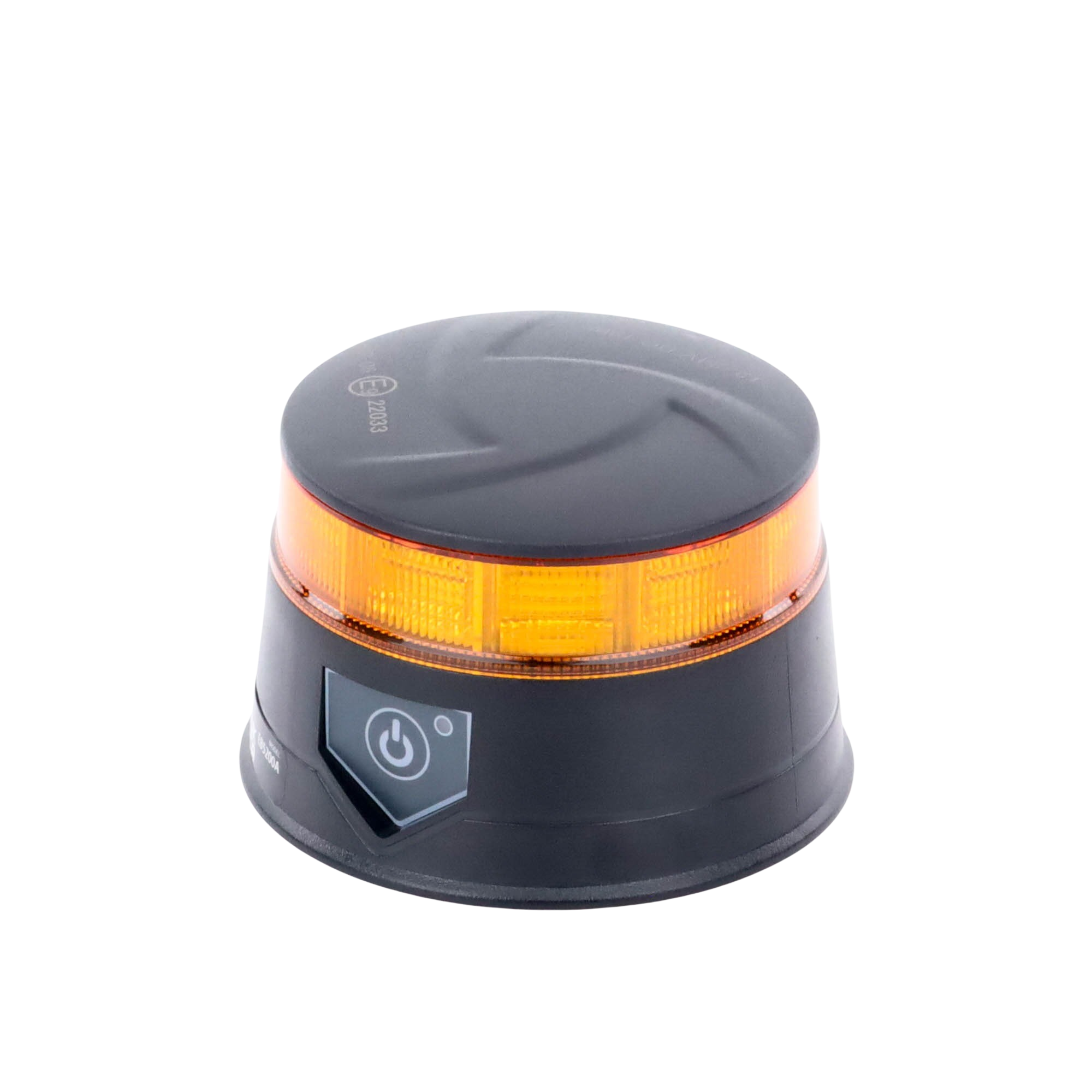 Baliza LED Recargable, Compacta y Discreta, Color Ãmbar, Con Montaje MagnÃ©tico y de SucciÃ³n