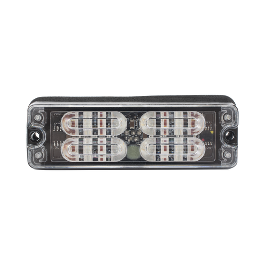 Luz Perimetral, 12 LED Ultra Brillantes, Color Rojo / Azul