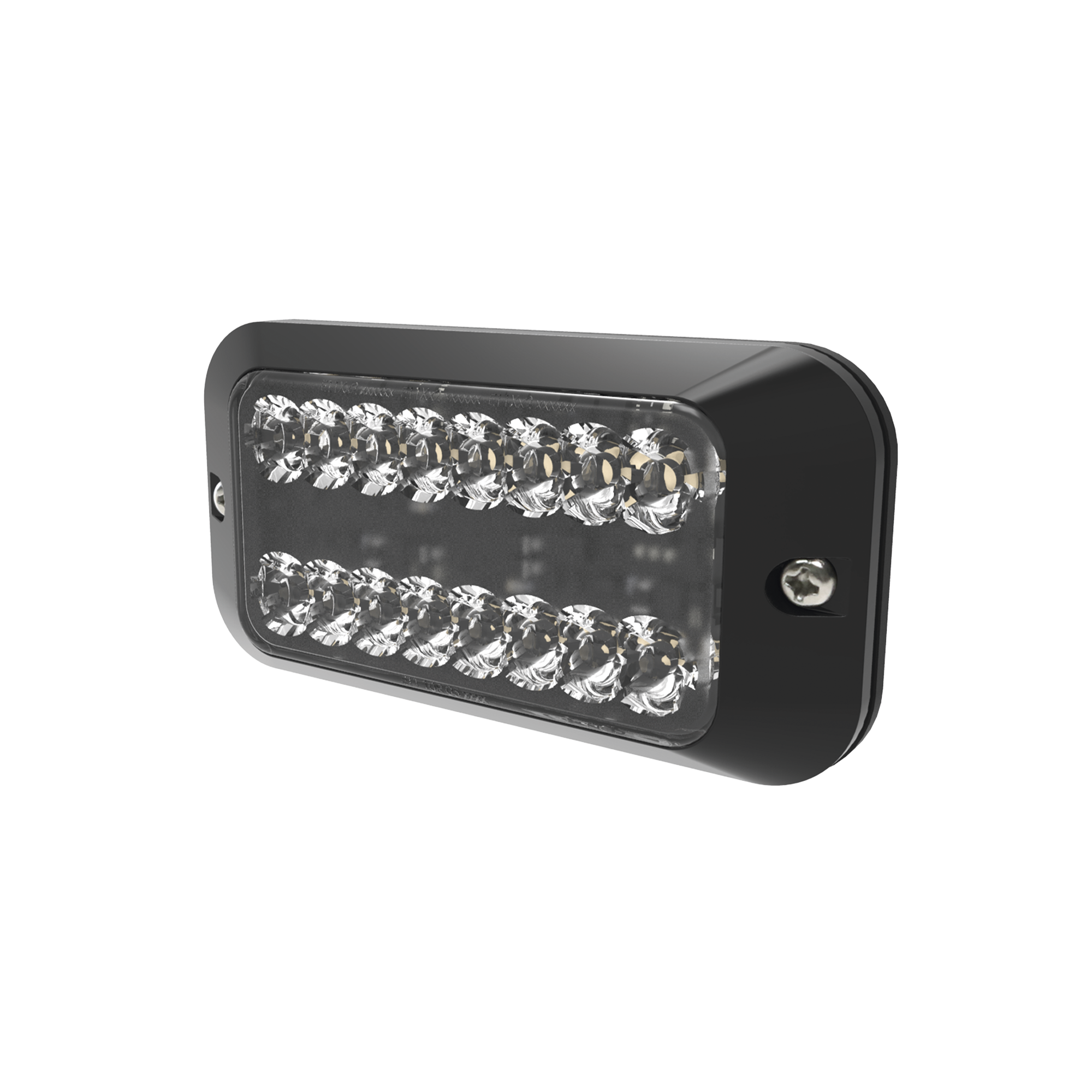 Luz auxiliar con 16 LEDs color rojo-azul