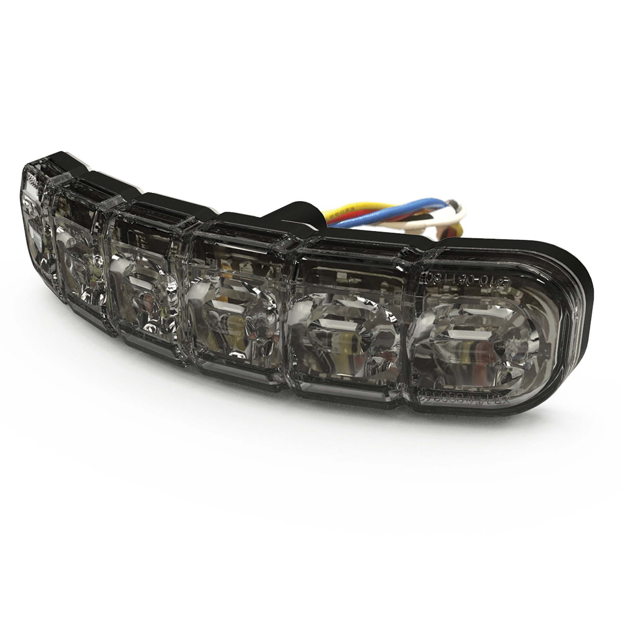 Luz perimetral , 12 LEDs Ultra Brillantes, Dual Color Rojo / Claro