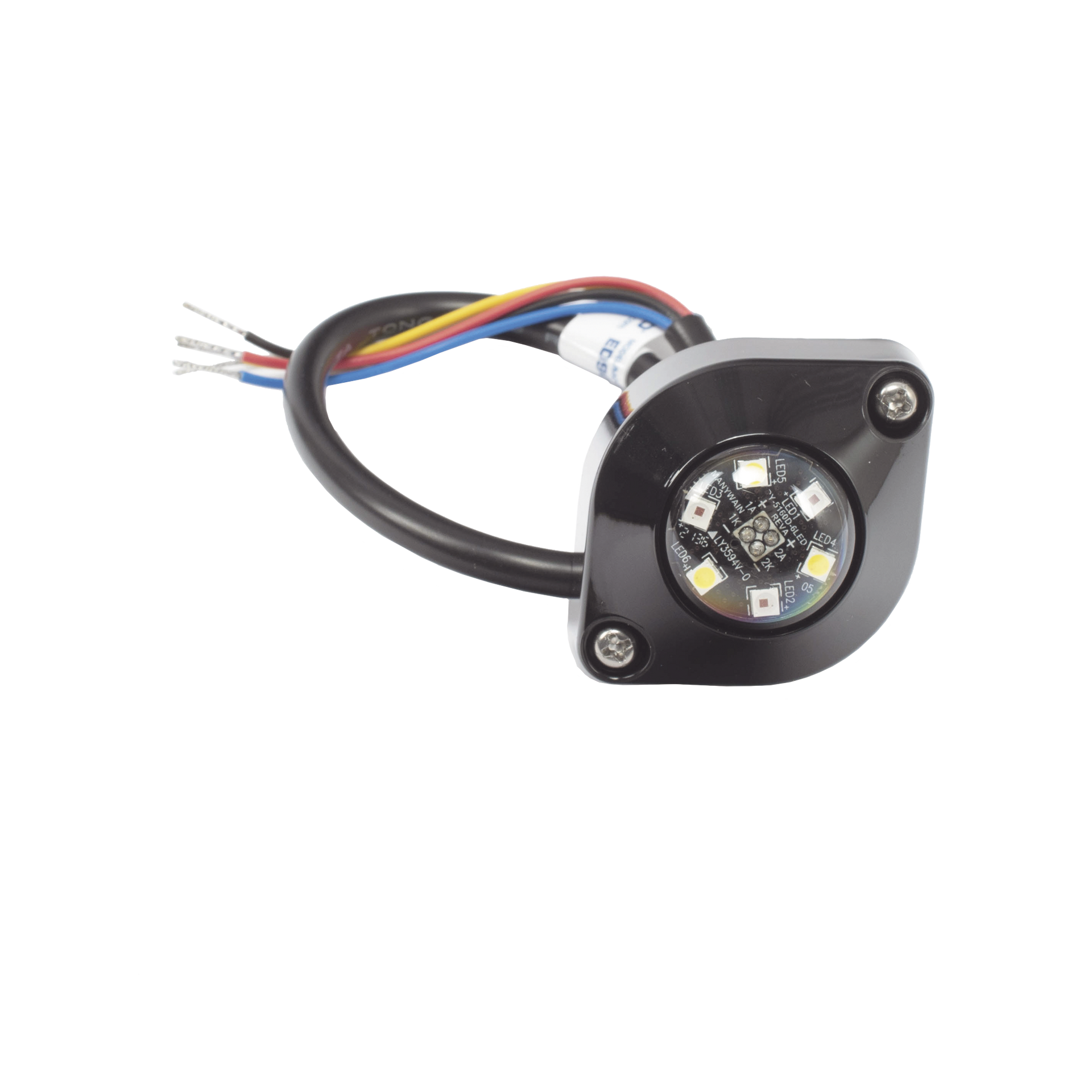 LÃ¡mpara Oculta de 6 LED Color Ãmbar/Claro Serie ED9015