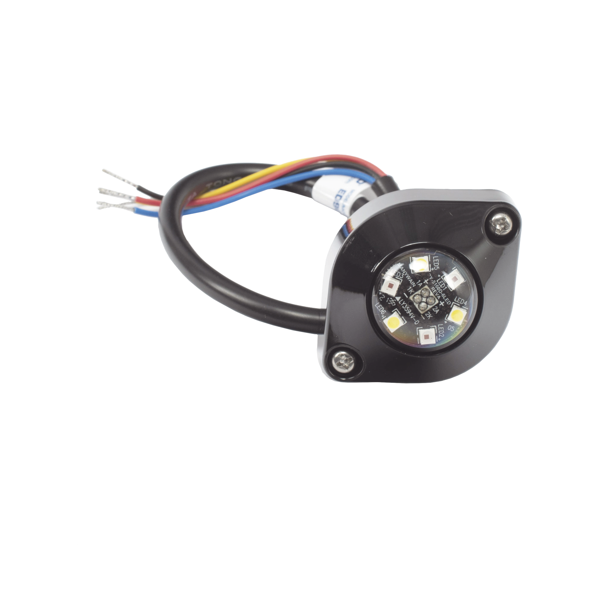 LÃ¡mpara Oculta de 6 LED Color Ãmbar/Claro Serie ED9015