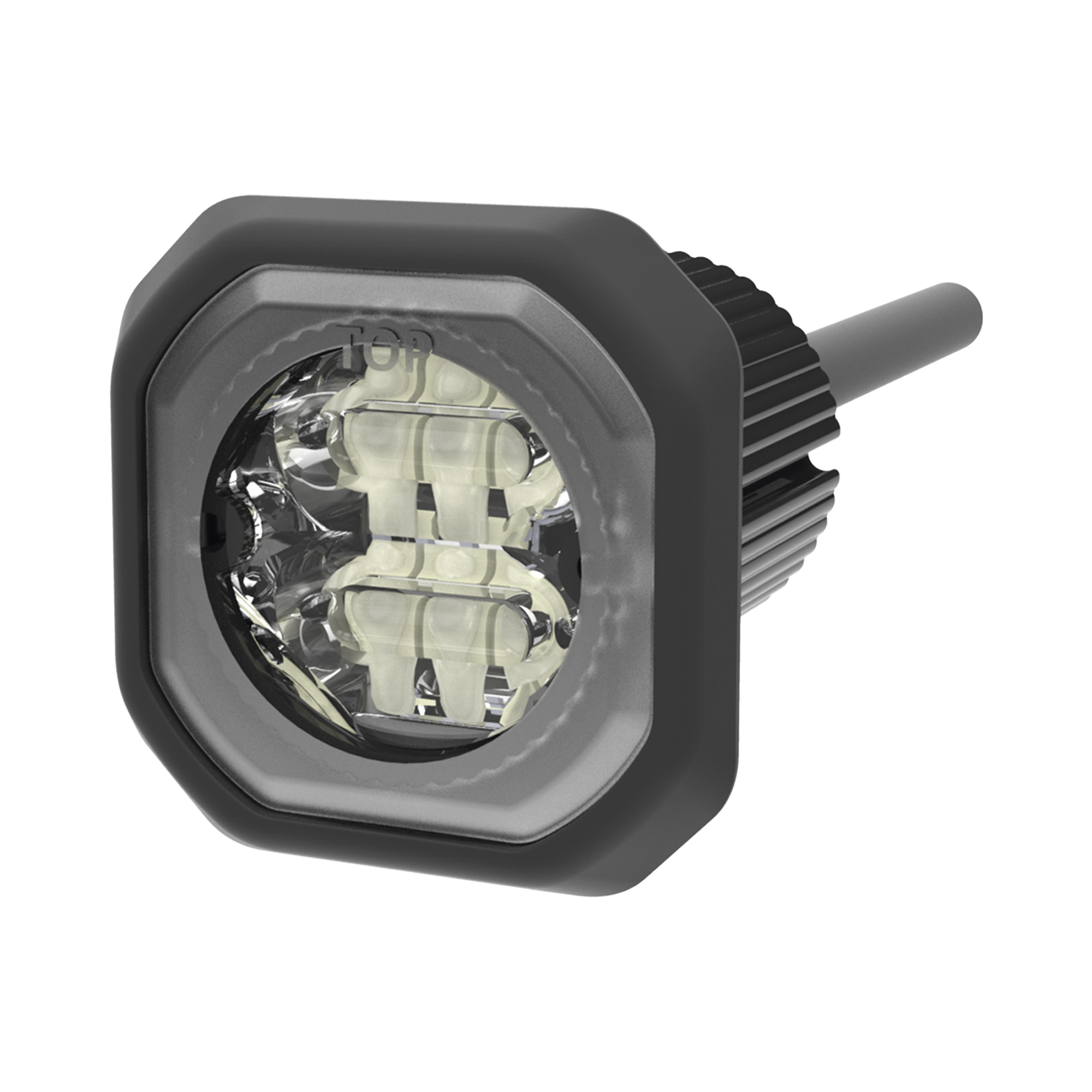 Lampara Oculta de LED de bajo perfil color rojo azul