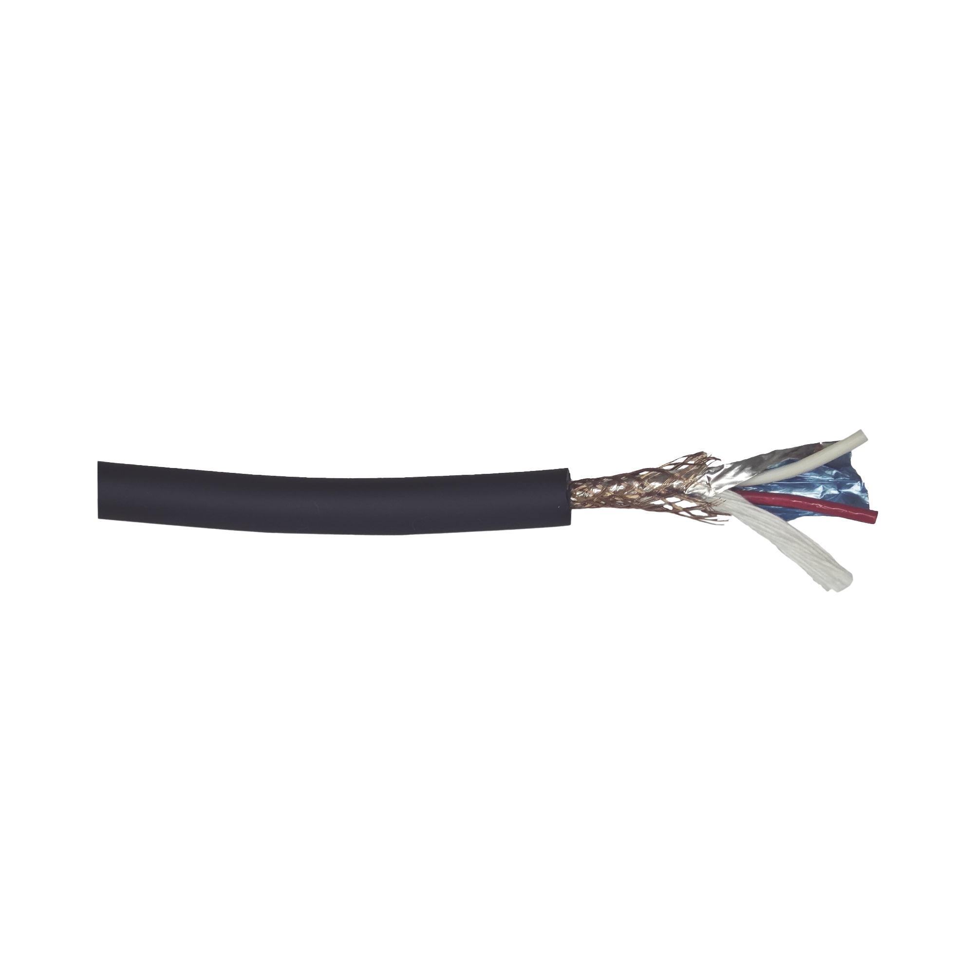 Cable para Micrófono de 100 Metros / Compatible con Conectores XLR,  6.5 mm, 3.5 mm y RCA / Alta Fidelidad / Cable Profesional de ALTA FIDELIDAD 100% Cobre / Color Negro