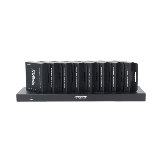 Splitter HDMI 1x8 | Extensor HDMI | 4K@30Hz 40m | 1080p@60Hz 70m | Función PoC |  4:4:4