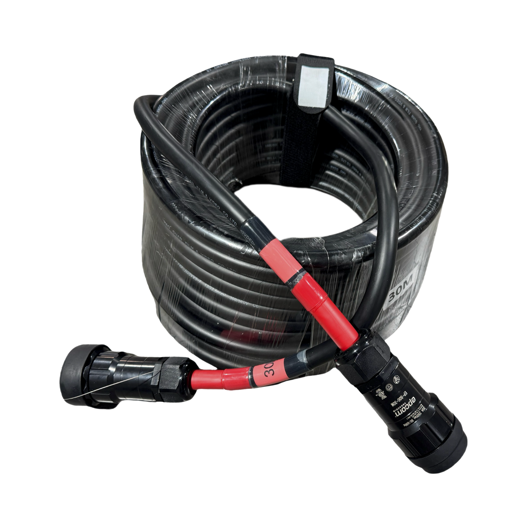 MANGUERA DE AC TIPO SOCAPEX CONECTORES MACHO Y HEMBRA | 30 METROS