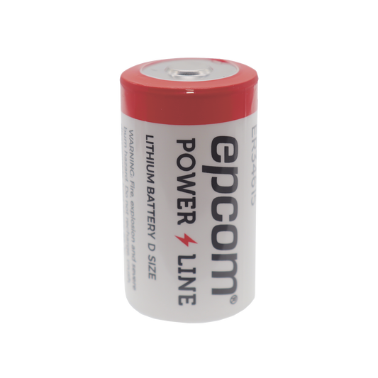 Bateria de 3.6V a 19Ah Li-SOCI2 TamaÃ±o D ( BaterÃ­a no recargable )