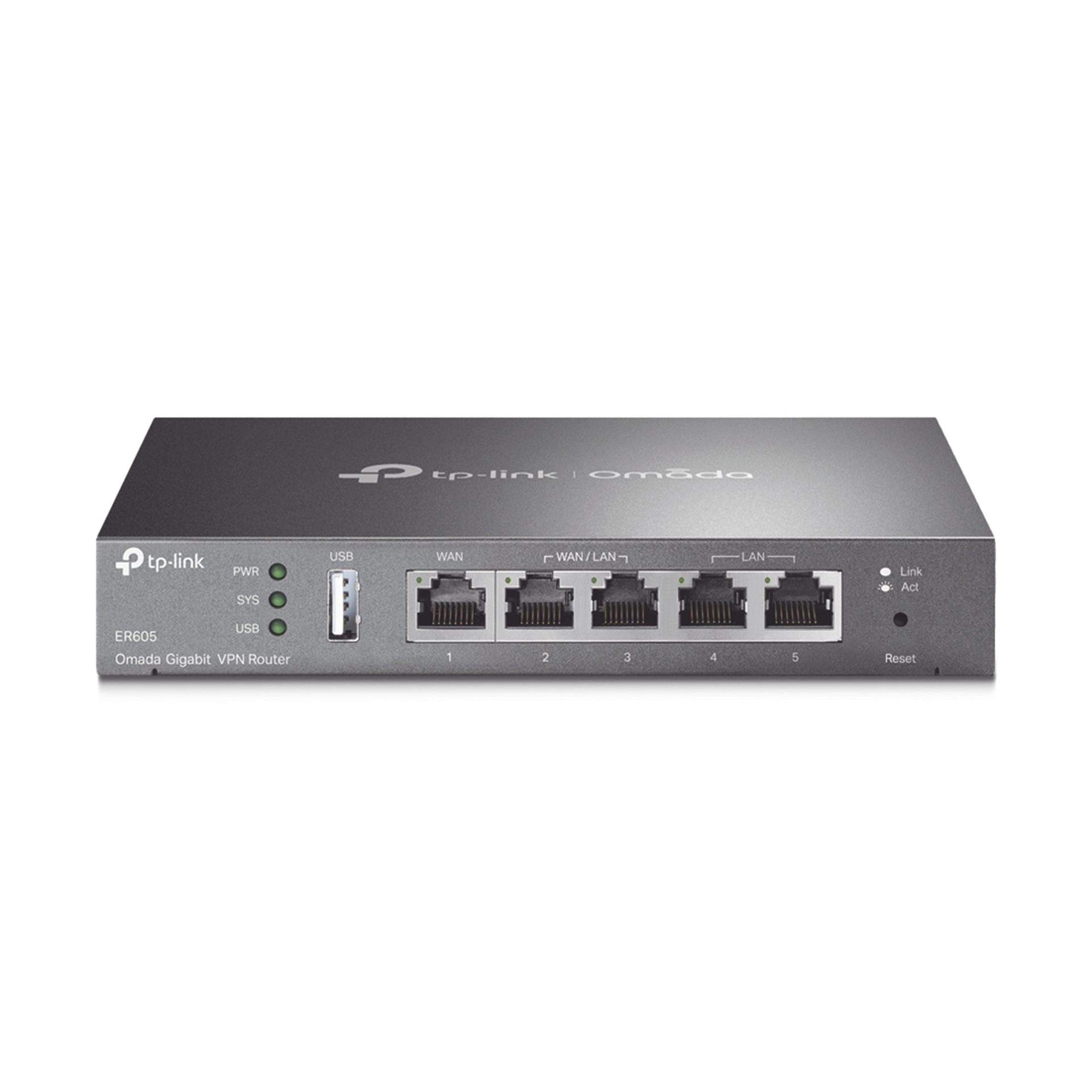 Router Omada VPN / SDN Multi-WAN Gigabit / 1 Puerto WAN Gigabit / 2 Puertos LAN Gigabit / 2 Puertos configurables LAN/WAN / 150,000 Sesiones Concurrentes / AdministraciÃ³n Centralizada OMADA o Stand-Alone / 1 Puerto USB 2.0