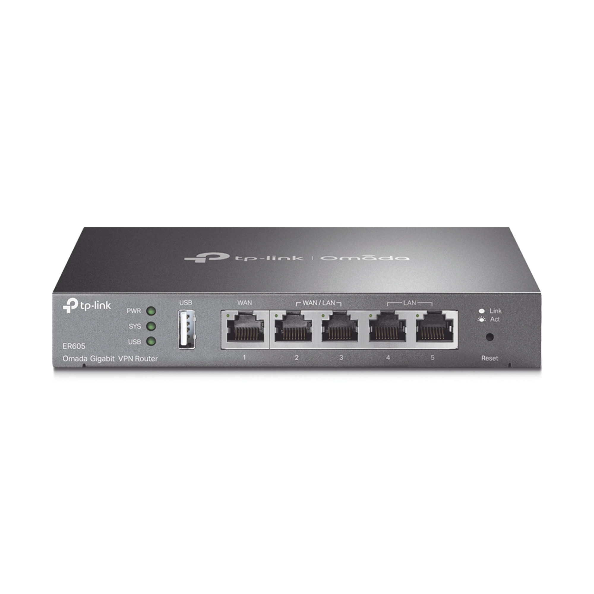 Router Omada VPN / SDN Multi-WAN Gigabit / 1 Puerto WAN Gigabit / 2 Puertos LAN Gigabit / 2 Puertos configurables LAN/WAN / 150,000 Sesiones Concurrentes / AdministraciÃ³n Centralizada OMADA o Stand-Alone / 1 Puerto USB 2.0