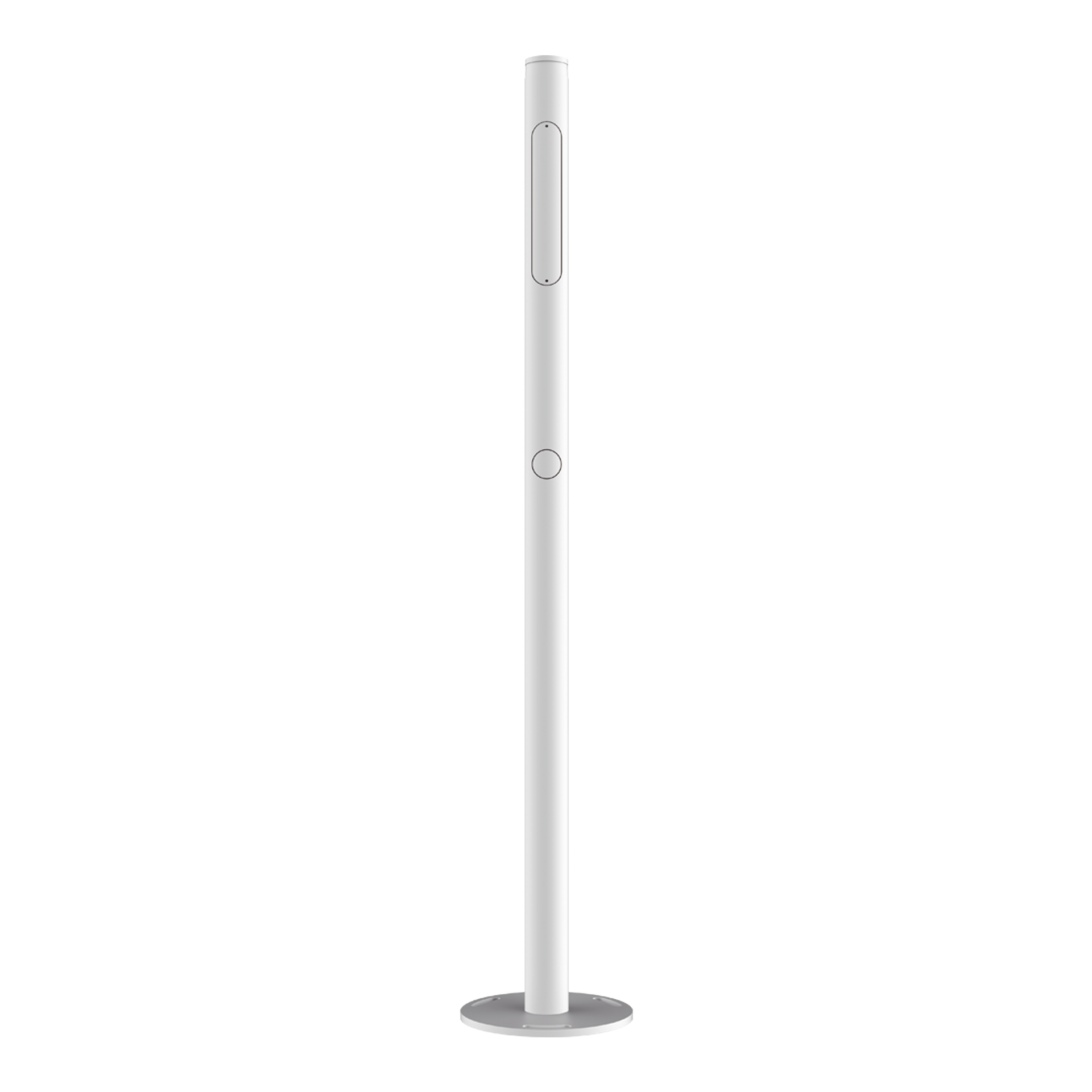 Poste para CÃ¡mara ANPR / Compatible con DS-TCG405-E / Altura de 1.3 Metros /  Color Blanco