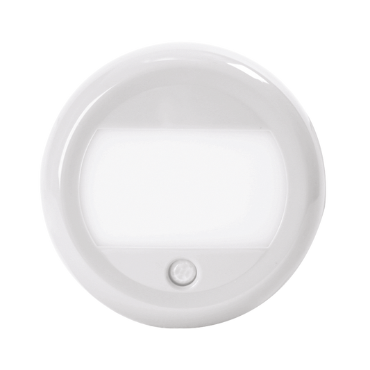 Luz de cortesÃ­a circular LED para iluminaciÃ³n de interiores con sensor de movimiento PIR