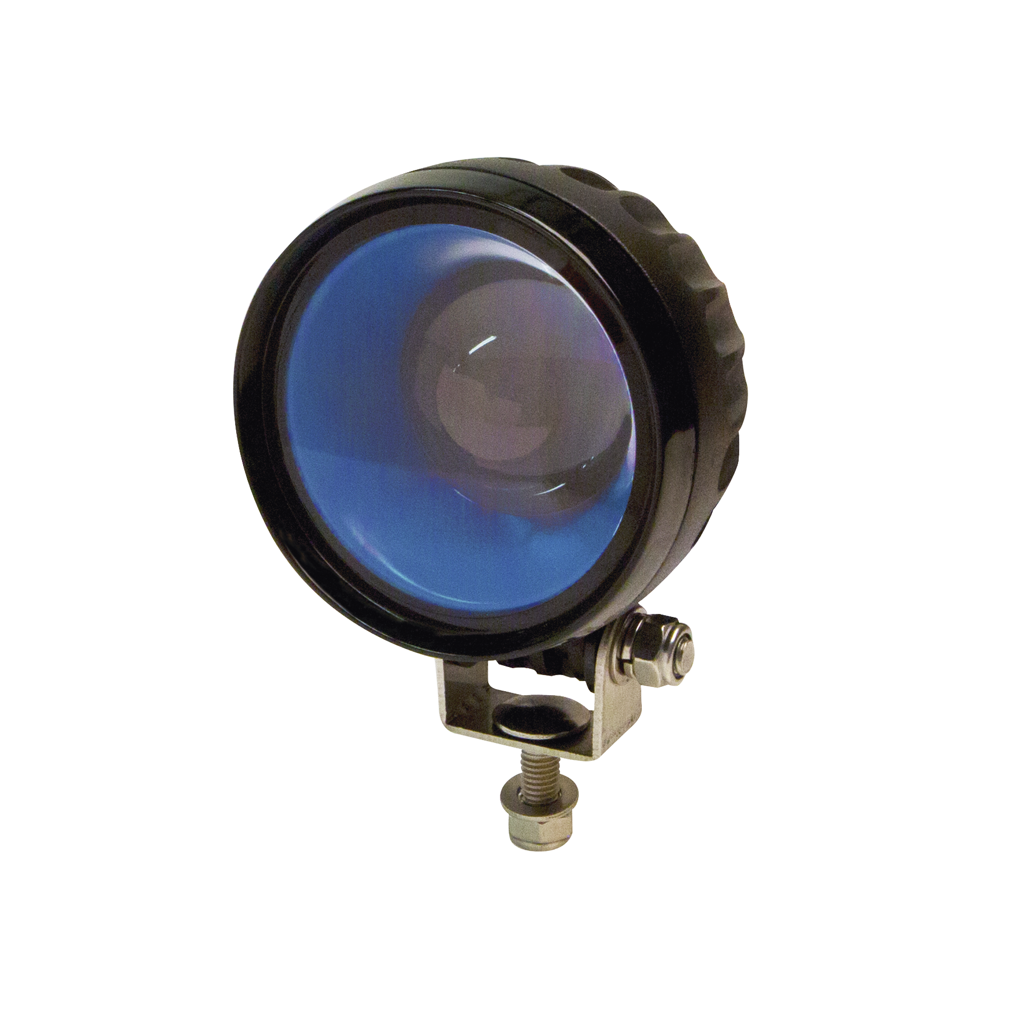 Luz de advertencia peatonal preventiva, de flecha azul