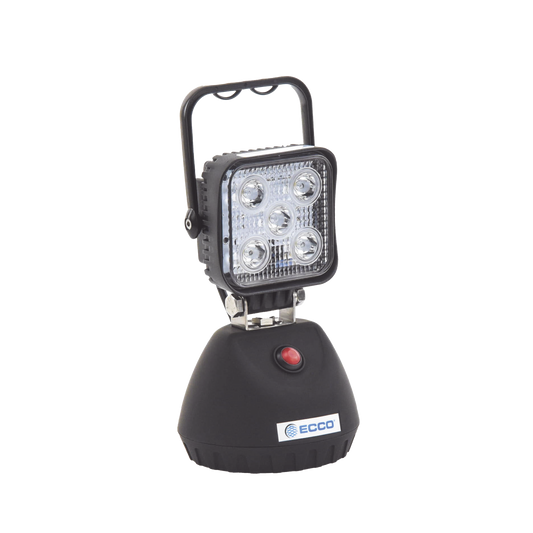 LÃ¡mpara de trabajo de mano, con baterÃ­a recargable y montaje magnÃ©tico, IP67