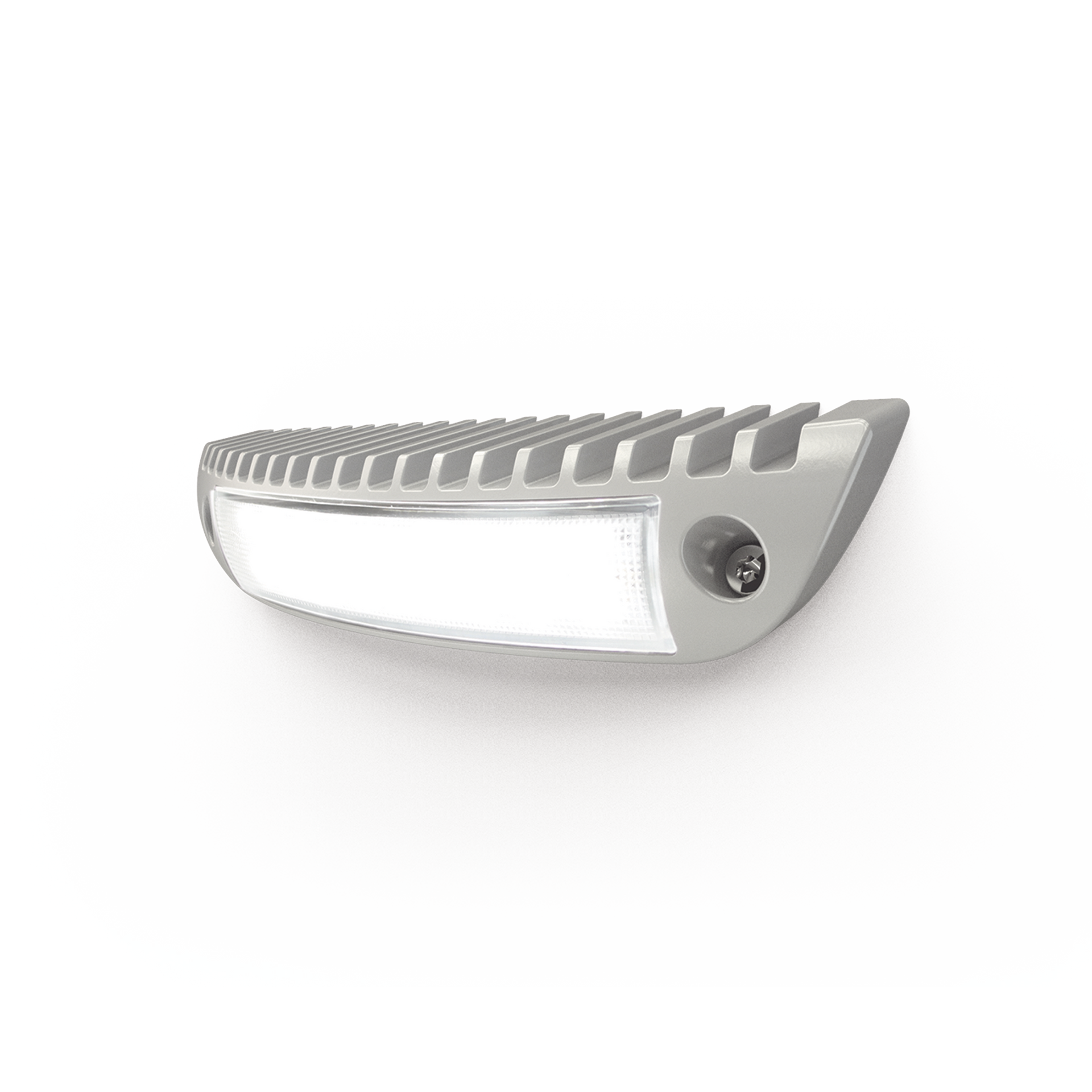 Luz de cortesÃ­a con bisel color blanco ideal para ambulancias y vehÃ­culos de rescate