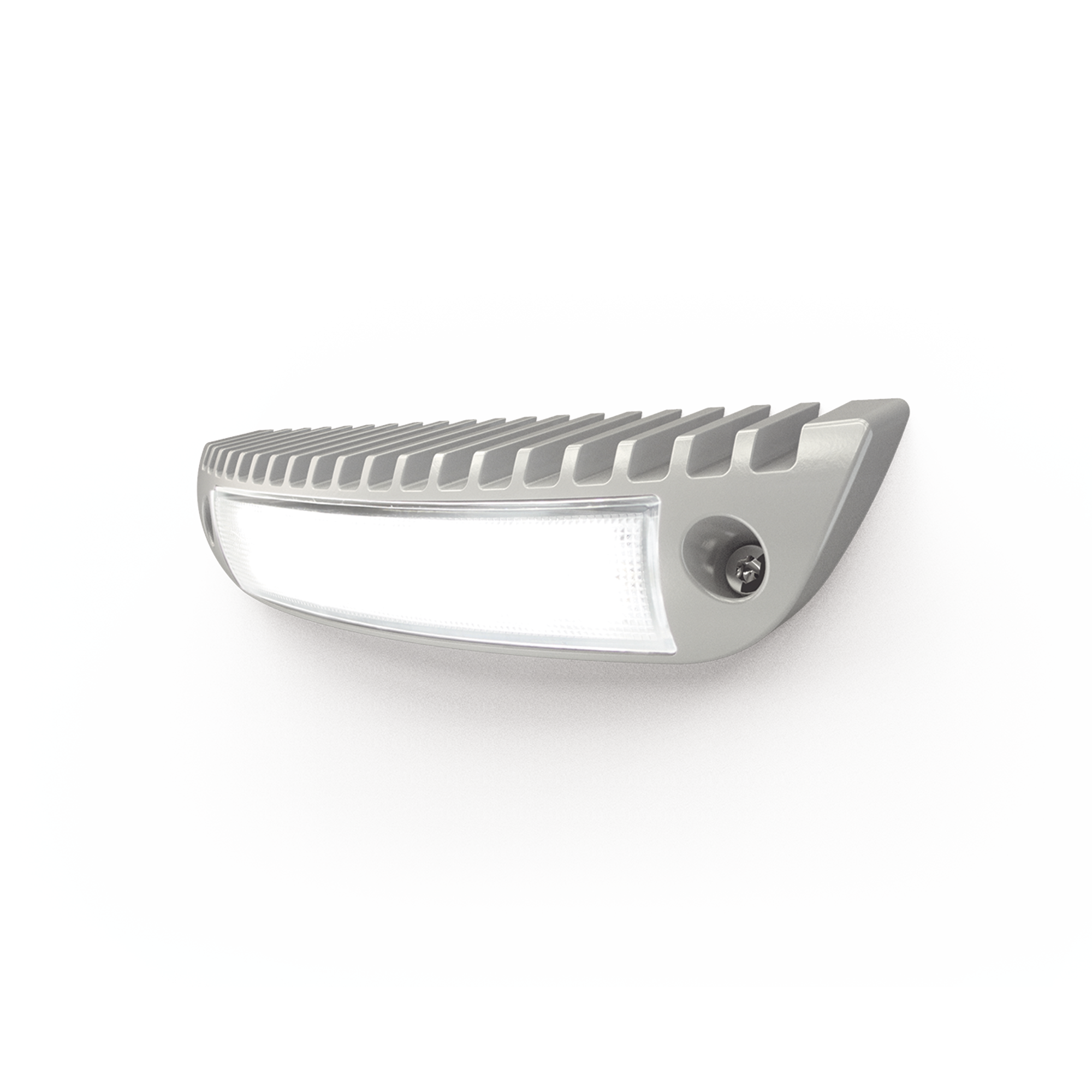 Luz de cortesÃ­a con bisel color blanco ideal para ambulancias y vehÃ­culos de rescate