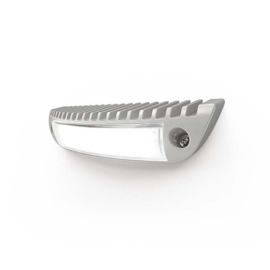 Luz de cortesÃ­a con bisel color blanco ideal para ambulancias y vehÃ­culos de rescate