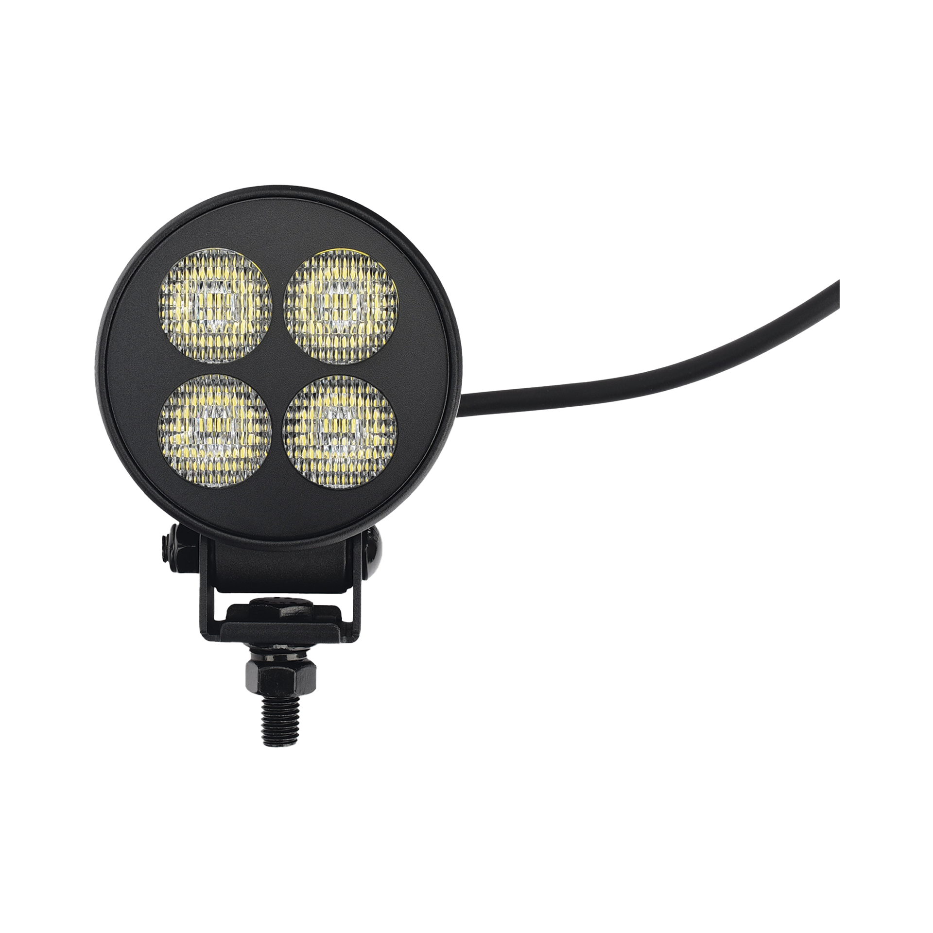 Luz de Trabajo Ultra brillante Circular, 4 LED, 2556 LÃºmenes, 12-24 Vcd