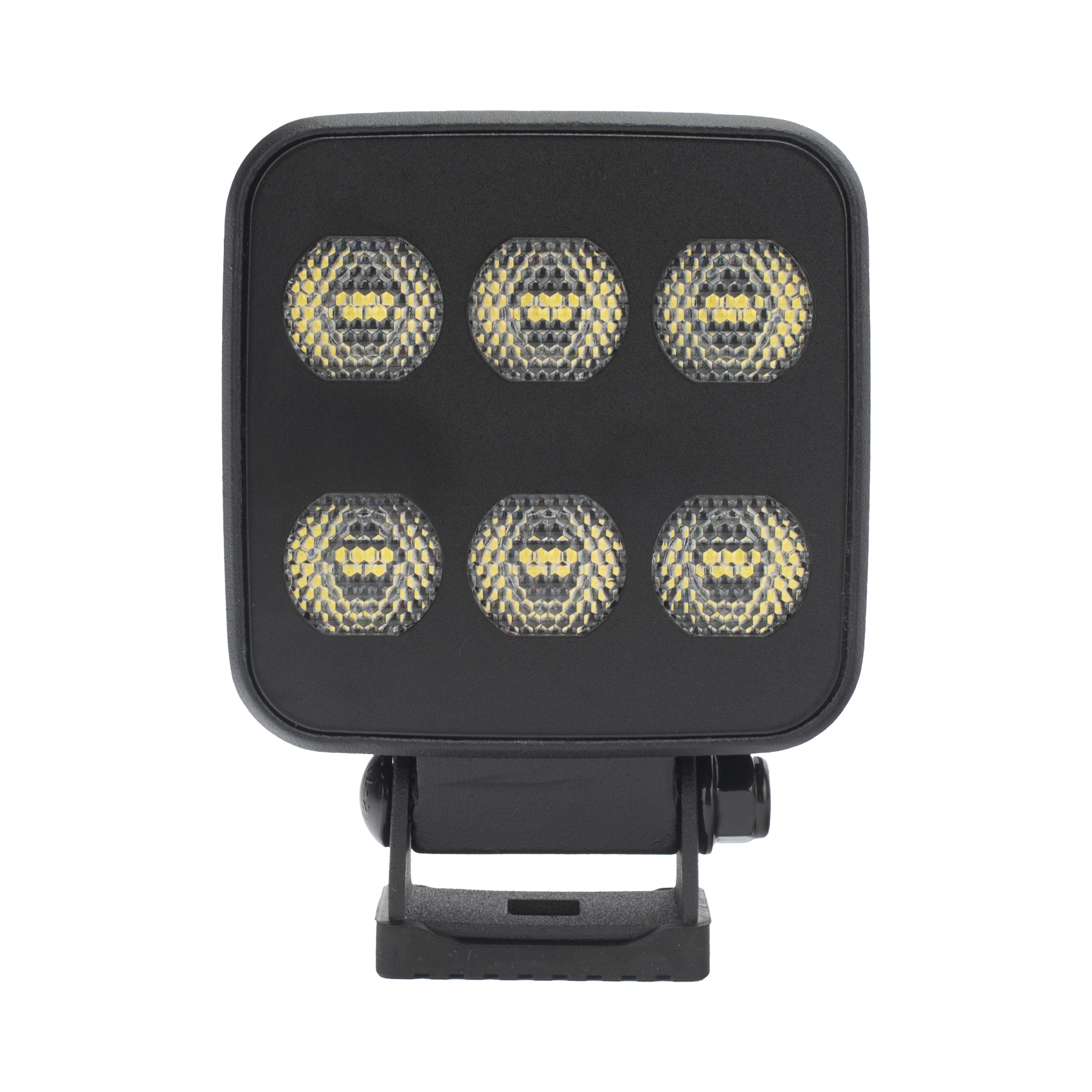 Luz de Trabajo Ultra brillante Cuadrada, 6 LED, 6552 LÃºmenes, 12-24 Vcd