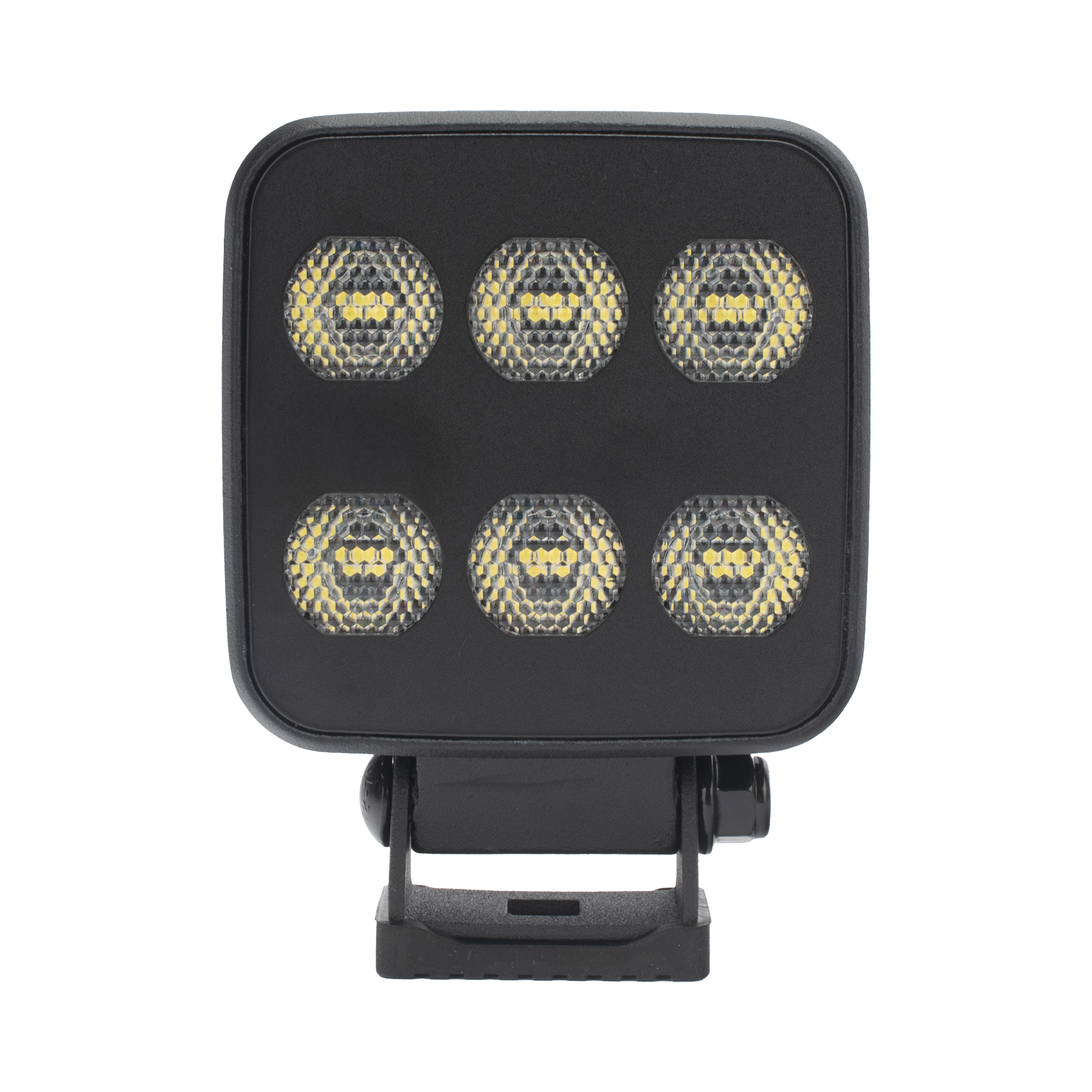 Luz de Trabajo Ultra brillante Cuadrada, 6 LED, 6552 LÃºmenes, 12-24 Vcd