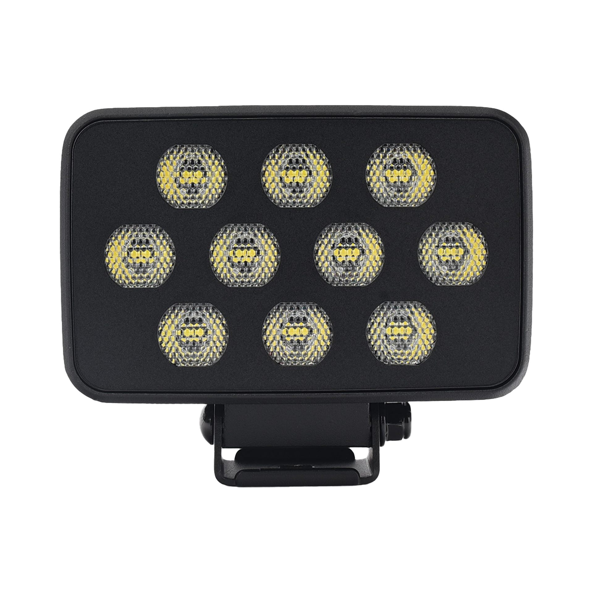 Luz de Trabajo Ultra brillante Cuadrada, 10 LED, 8937 LÃºmenes, 12-24 Vcd