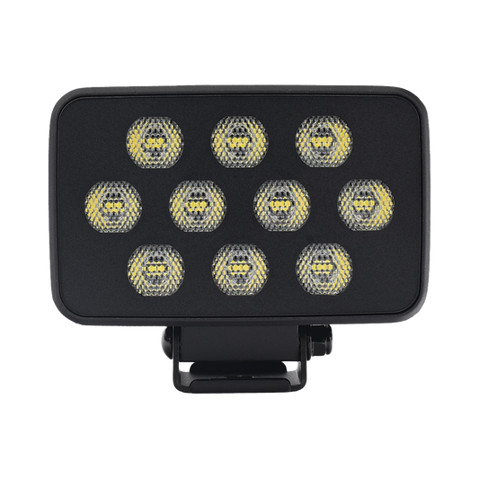 Luz de Trabajo Ultra brillante Cuadrada, 10 LED, 8937 LÃºmenes, 12-24 Vcd