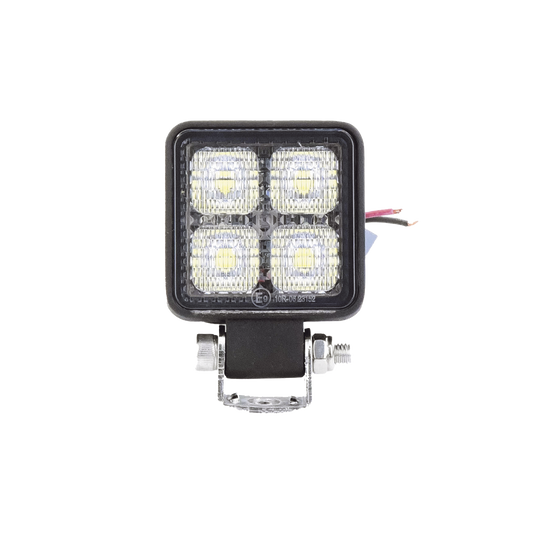 Luz de trabajo de 4 LED de 10 Watt, 12-24 Vcd, 800 lÃºmenes