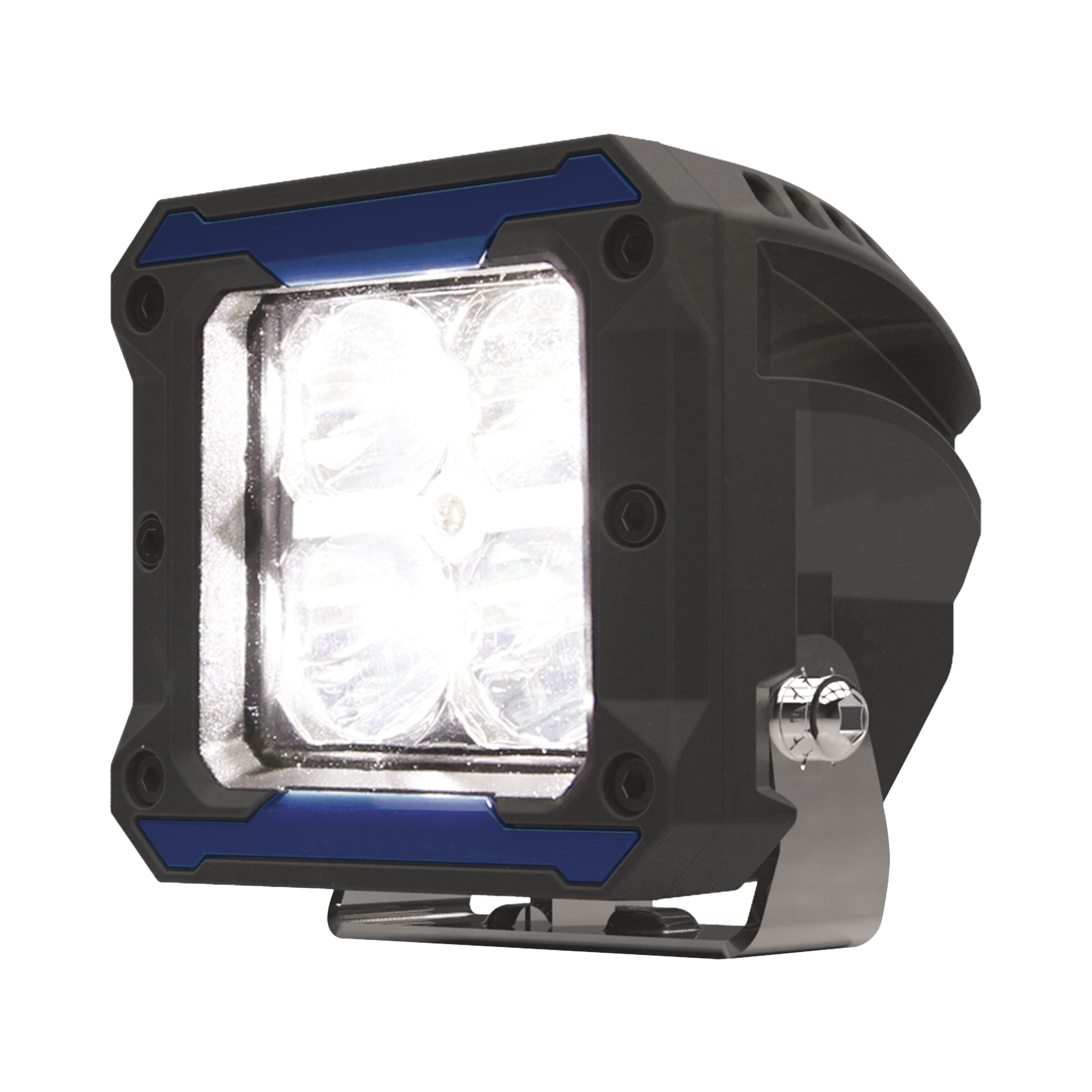 Luz de trabajo de uso rudo, 12-24 Vcc, 1025 lumenes