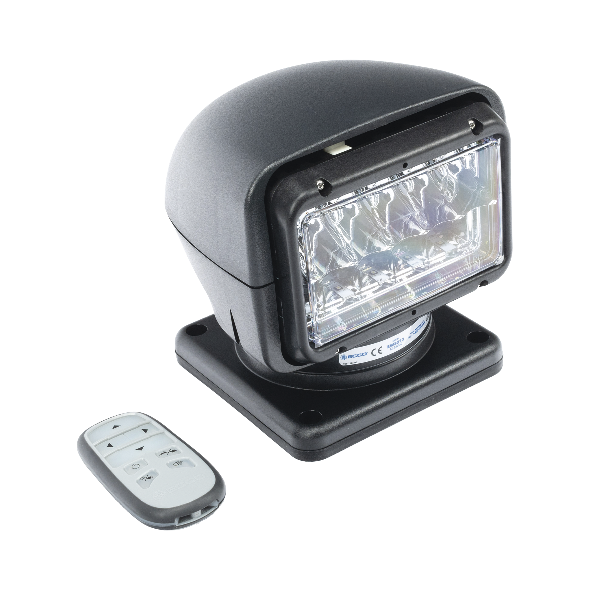 Faro Buscador, 7040 lÃºmenes, Color Negro, Uso Rudo, Multifuncional, Luz Clara