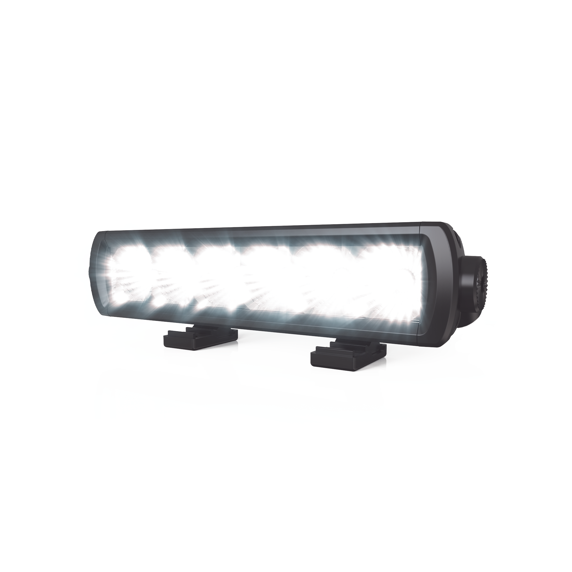 Barra LED color claro de una fila, 12-24 Vcc, 9 pulgadas de largo, 2175 lÃºmenes, Montaje Permanente