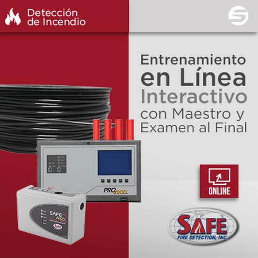 CertificaciÃ³n Virtual de DetecciÃ³n por AspiraciÃ³n  y Lineal de Temperatura SAFE