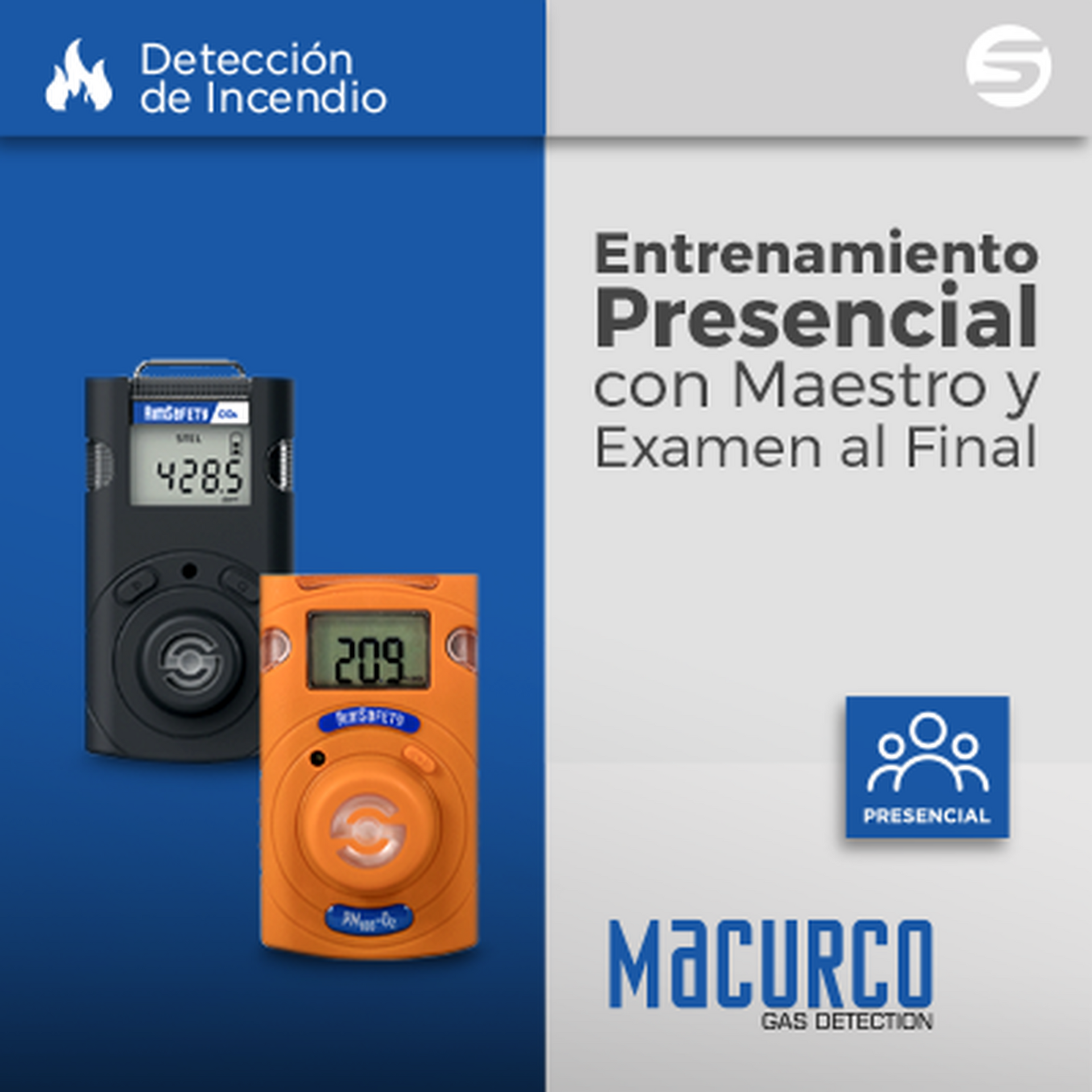 Curso TÃ©cnico - Comercial Macurco en DetecciÃ³n de Gases