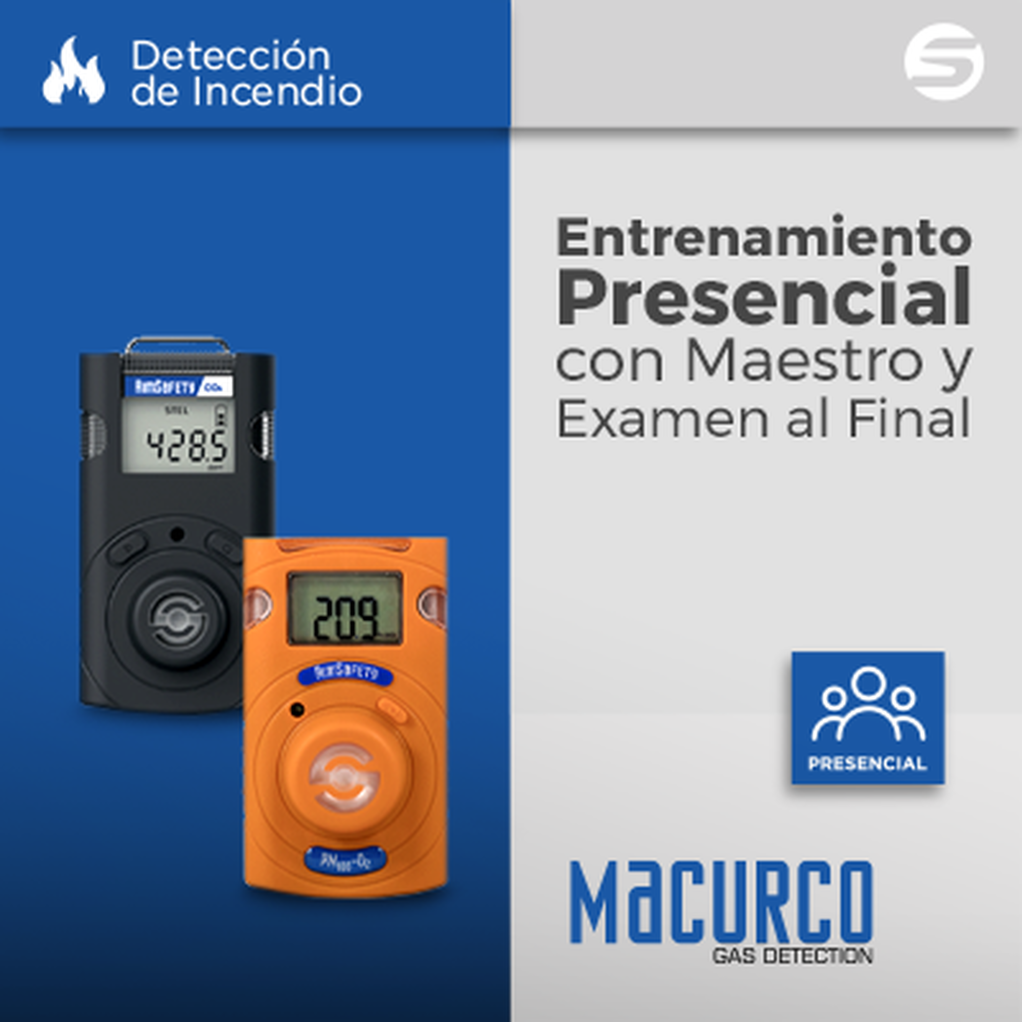 Curso TÃ©cnico - Comercial Macurco en DetecciÃ³n de Gases