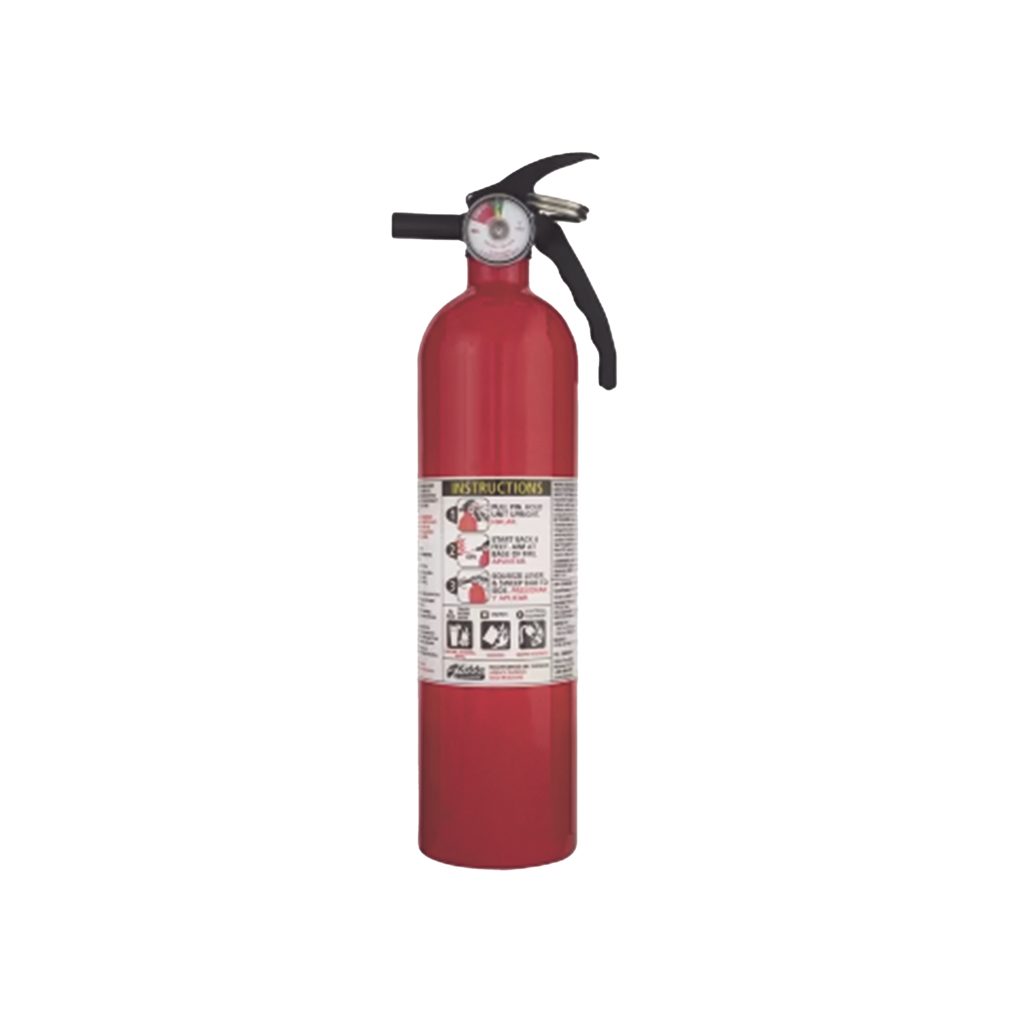 Extintor Desechable de Polvo QuÃ­mico Seco | Fuegos Clase A, B y C | Soporte MetÃ¡lico | Paquete con 6 | 2.5 lb pieza