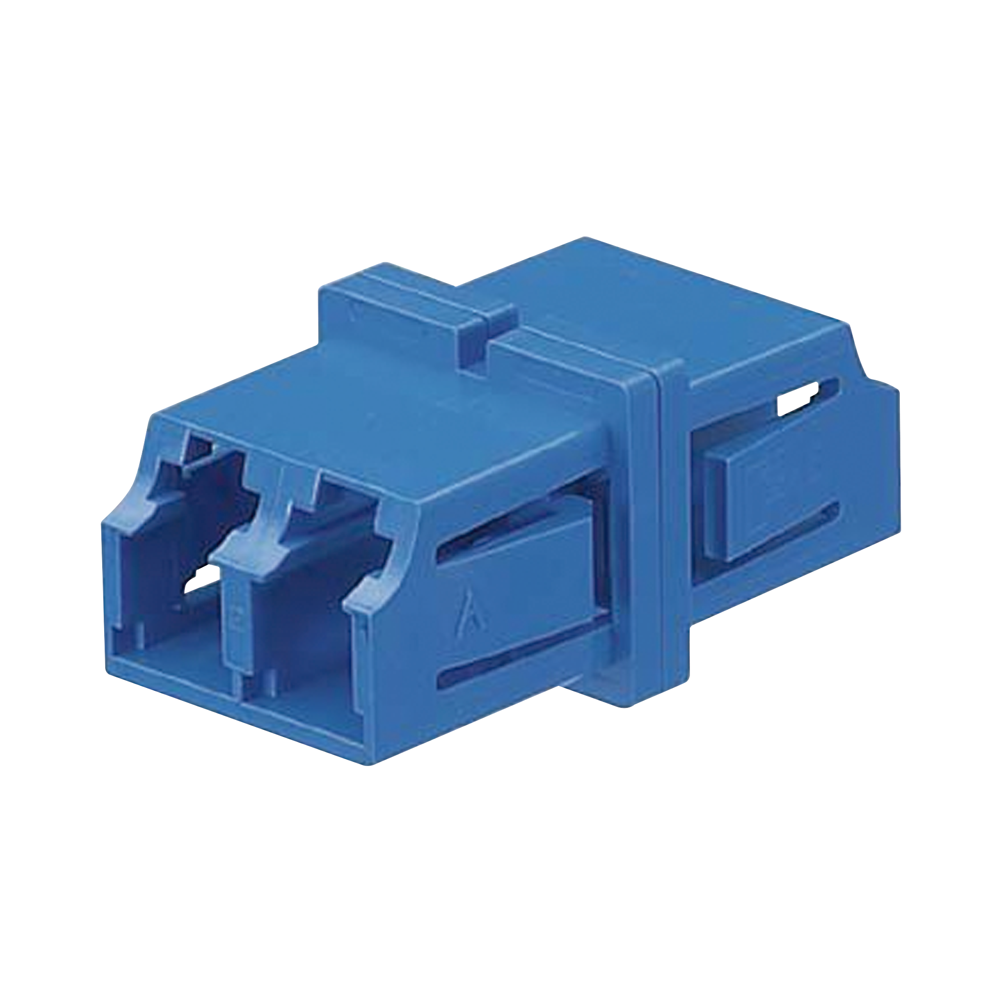 MÃ³dulo Acoplador LC Duplex, Para Fibra Monomodo, Color Azul