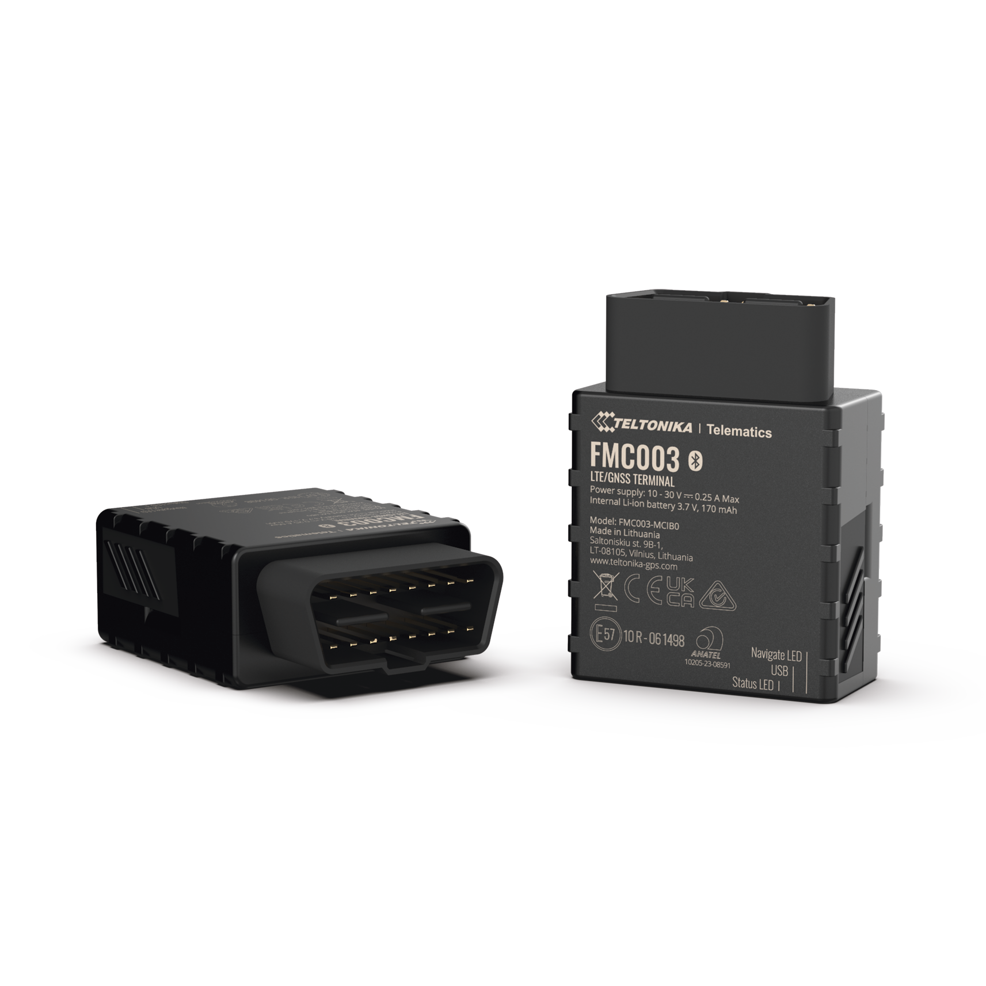 Rastreador (GPS) 4G LTE Cat 1 De Super FÃ¡cil InstalaciÃ³n, Lectura de Datos OBD OEM y Conectividad Bluetooth